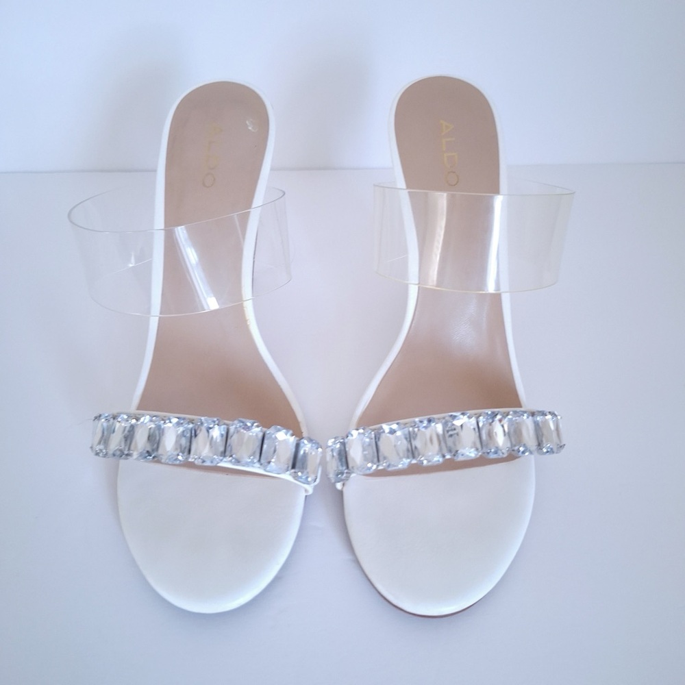 COPY - Aldo White Women's Sandals Size 8 used sandals women’s
